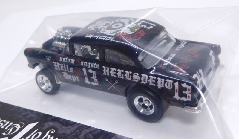 画像: HELLS DEPT 2019 - JDC13 【'55 CHEVY BEL AIR GASSER (カスタム完成品)】 BLACK(HD)/RR（送料サービス適用外）