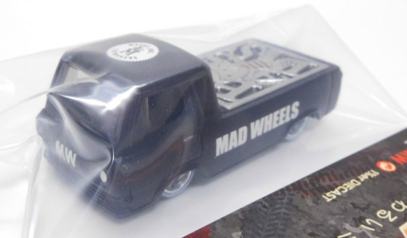 画像: MAD WHEELS (マッドホイール） 【60's FORD ECONOLINE with "MADDYくん" トノカバー (カスタム完成品）】FLAT BLACK/RR(WT) （送料サービス適用外） 