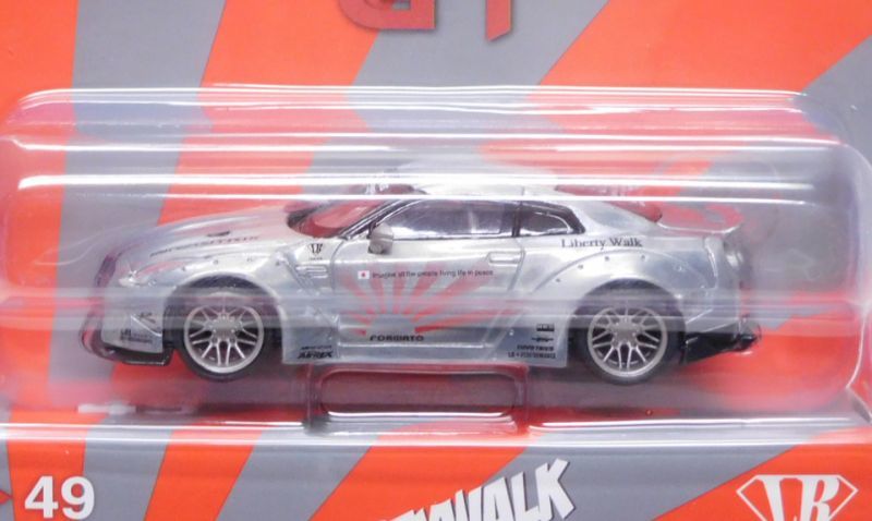 画像: 2019 TSM MODELS - MINI GT 【"MIJO EXCLUSIVE" LB WORKS NISSAN GT-R (左ハンドル仕様）】 ZAMAC/RR （CHASE)