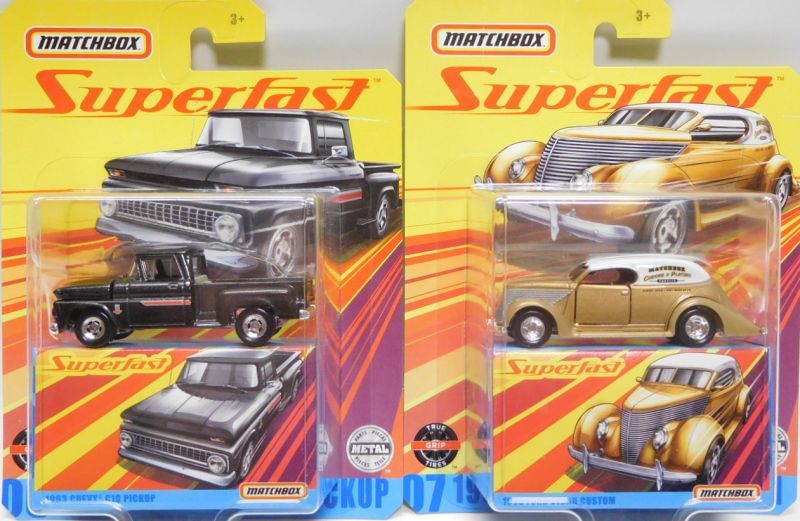 画像: 2020 MATCHBOX SUPERFAST 【Bアソート 5種セット】1971 NISSAN SKYLINE 2000 GTX/1963 CHEVY C10 PICKUP/2018 RANGE ROVER VOGUE SE/2006 FORD CROWN VICTORIA POLICE/1936 FORD SEDAN CUSTOM