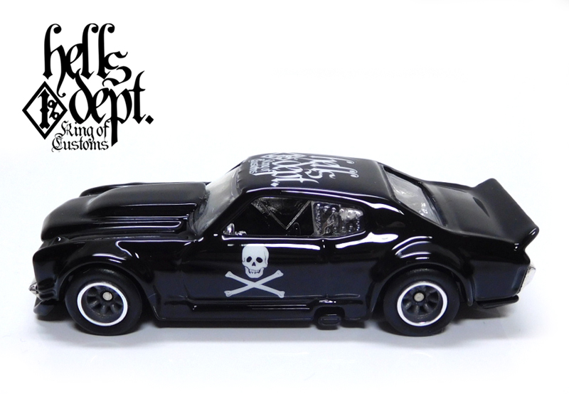 画像: HELLS DEPT 2020 - JDC13 【"UCTP" '70 CHEVY CHEVELLE SS (カスタム完成品）】BLACK/RR（送料サービス適用外）