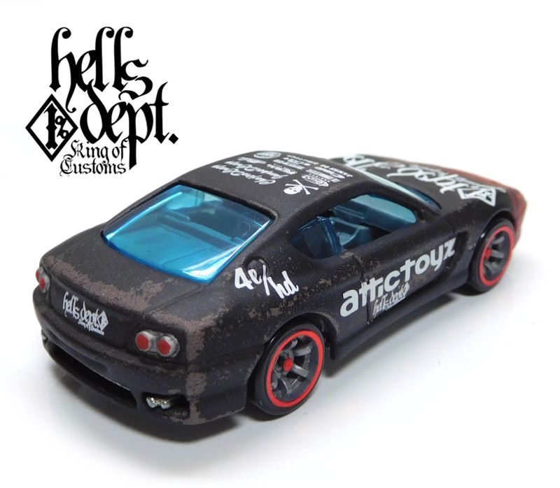 画像: HELLS DEPT 2020 - カツヌマ製作所 【FERRARI 456 M (カスタム完成品）】サビ BLACK-RED/CM6 （送料サービス適用外）