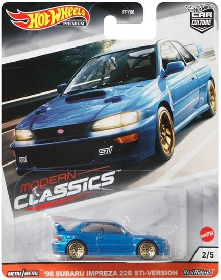 画像: 2020 HW CAR CULTURE "MODERN CLASSICS"【'98 SUBARU IMPREZA 22B STi-VERSION】BLUE/RR