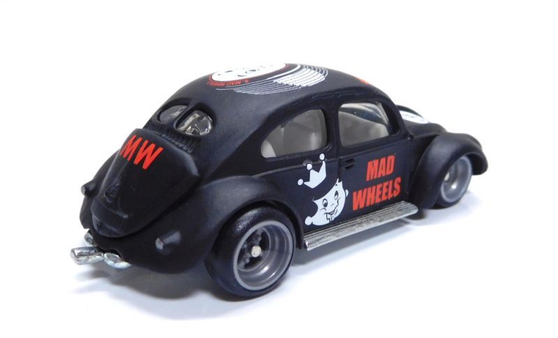 画像: MAD WHEELS (マッドホイール） 【VW CLASSIC BUG (前後バンパーレス加工/ボディースムージング） (カスタム完成品）】FLAT BLACK(WT)/RR （送料サービス適用外） 