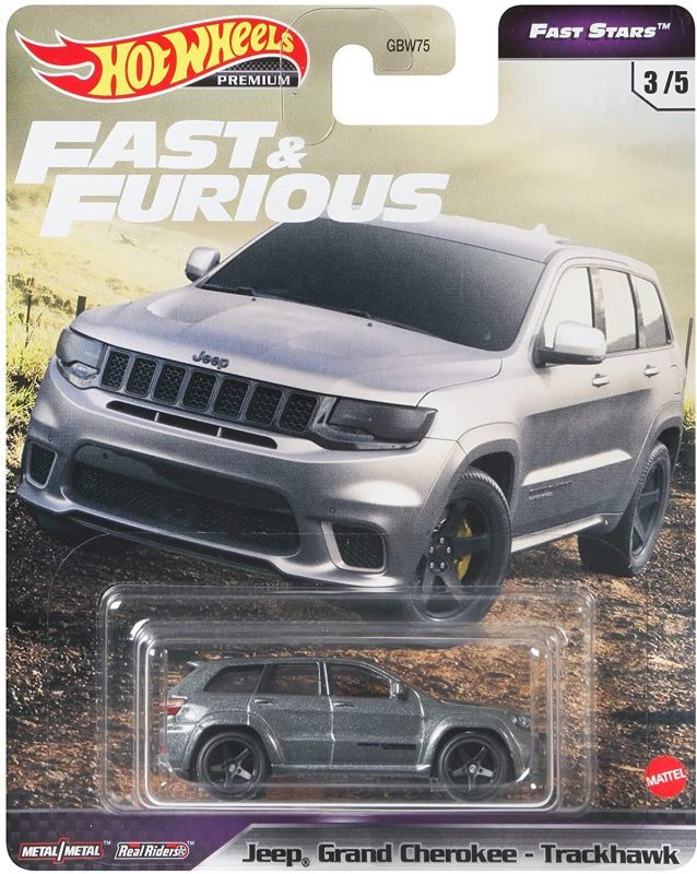 画像: 2021 HW PREMIUM FAST & FURIOUS "FAST STARS" 【JEEP GRAND CHEROKEE TRACKHAWK】DK.GRAY/RR