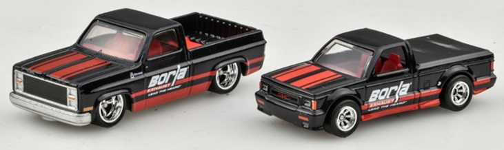 画像: 2021 HW CAR CULTURE "PREMIUM 2PACK" 【'83 CHEVY SILVERADO/'91 GMC SYCLONE】BLACK/RR