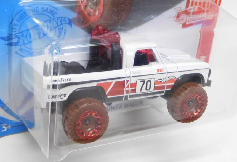 画像: TARGET EXCLUSIVE RED EDITION【'70 DODGE POWER WAGON】WHITE/BLOR (予約不可）