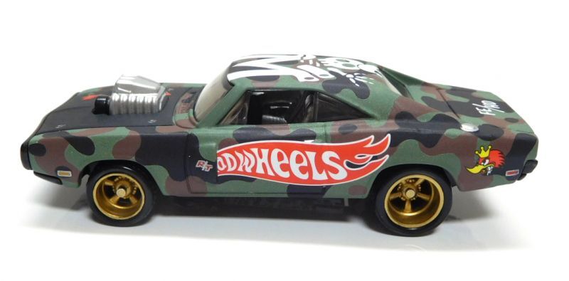 画像: MAD WHEELS (マッドホイール） 【'70 DODGE CHARGER R/T (カスタム完成品）】CAMO GREEN/RR （送料サービス適用外） 