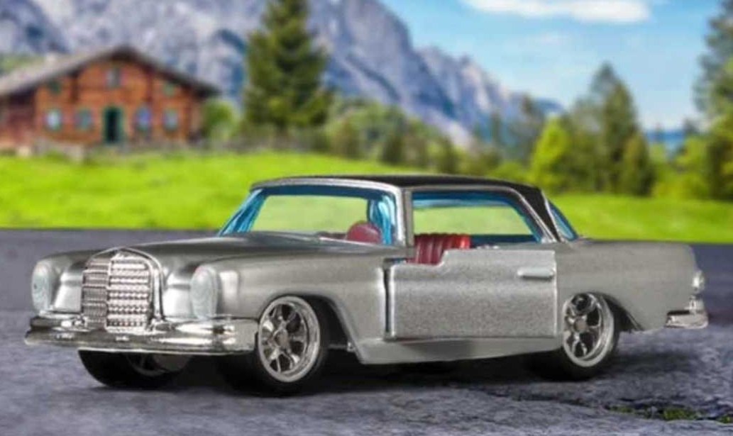 画像: 2021 MATTEL CREATIONS EXCLUSIVE 【MERCEDES-BENZ 220 SE COUPE】 SILVER/RR