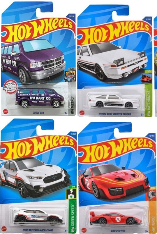 ホットウィール Hot Wheels ベーシックカー 各1台 2022年7月単品販売8種セット 送料無料2,780円