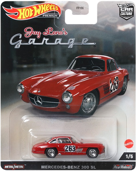 画像: 2022 HW CAR CULTURE "JAY LENO'S GARAGE" 【MERCEDES-BENZ 300 SL】RED/RR