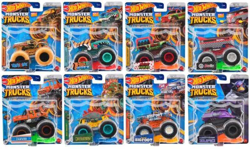 2023 HW MONSTER TRUCKS! 【Hアソート (8個入り）】 - attictoyz