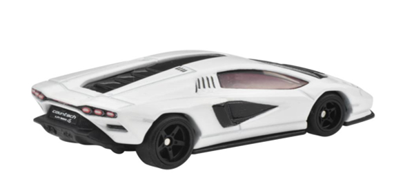 画像:  2023 HW CAR CULTURE "スペッタコラーレ" 【LAMBORGHINI COUNTACH LPI 800-4】WHITE/RR (7月下旬入荷予定)