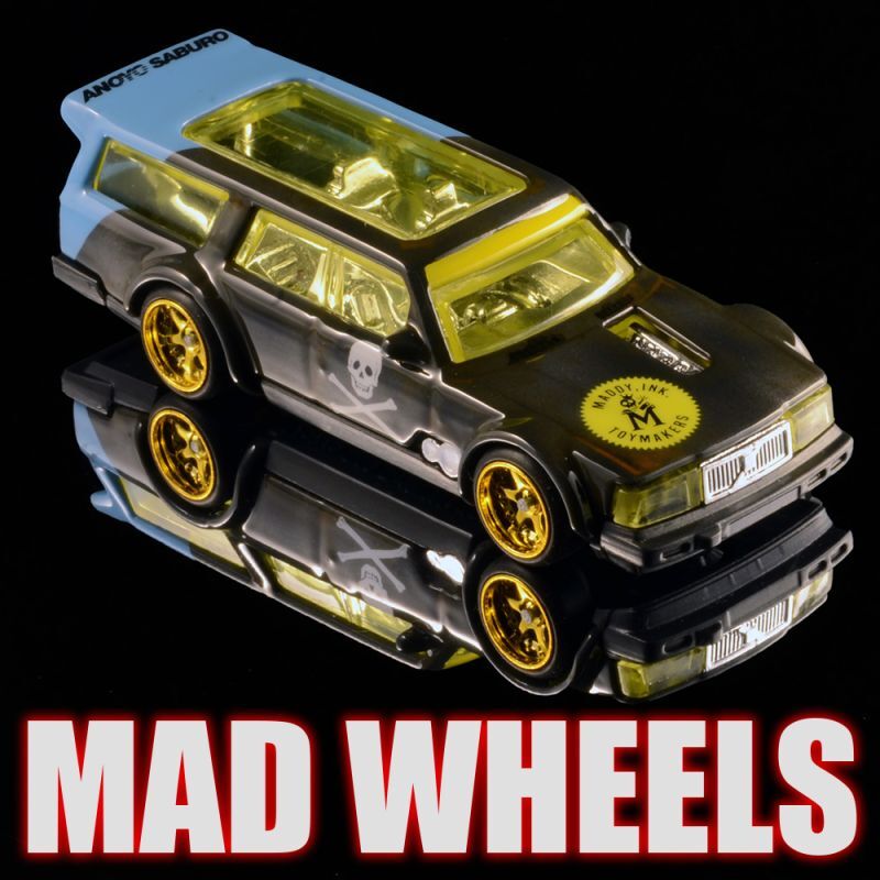 画像: 【予約】PRE-ORDER - MAD WHEELS (マッドホイール） 【MADRIFT VOLVO 240(カスタム完成品）】BROWN-LT.BLUE/RR (送料サービス適用外) (6月下旬入荷予定)