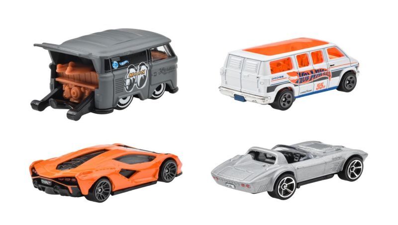 画像: 【仮予約】PRE-ORDER - 【 HOT WHEELS ベーシック 4種セット(国内流通版/裏面日本語)】(9月初旬入荷予定）