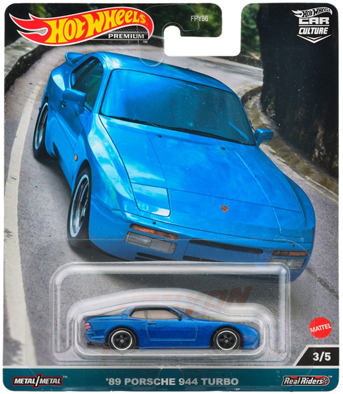 画像: 2023 HW CAR CULTURE "キャニオン・ウォリアーズ" 【'89 PORSCHE 944 TURBO】BLUE/RR