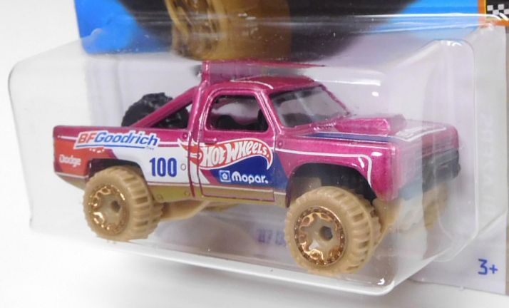 画像: 【'87 DODGE D100】PINK/BLOR  (BF Goodrich/HOT WHEELS)