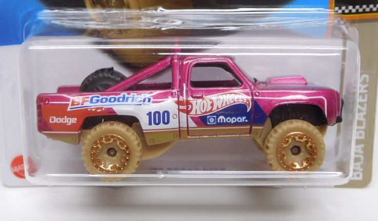 画像: 【'87 DODGE D100】PINK/BLOR  (BF Goodrich/HOT WHEELS)