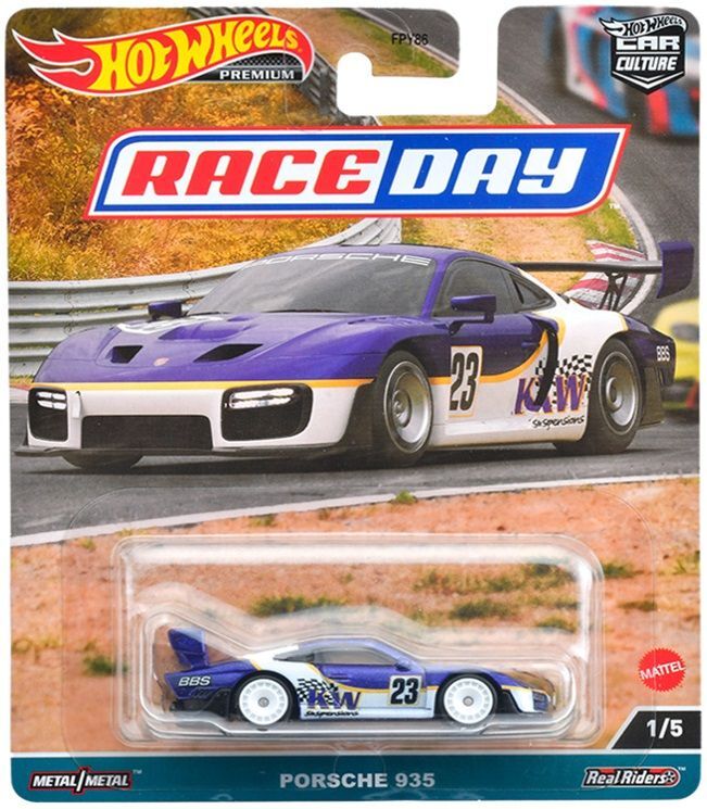 画像: 2023 HW CAR CULTURE "レース・デー" 【PORSCHE 935】PURPLE/RR