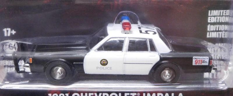 画像: 2023 GREENLIGHT HOLLYWOOD SERIES 39 【1981 CHEVROLET IMPALA】BLACK-WHITE (BEVERLY HILLS COP)