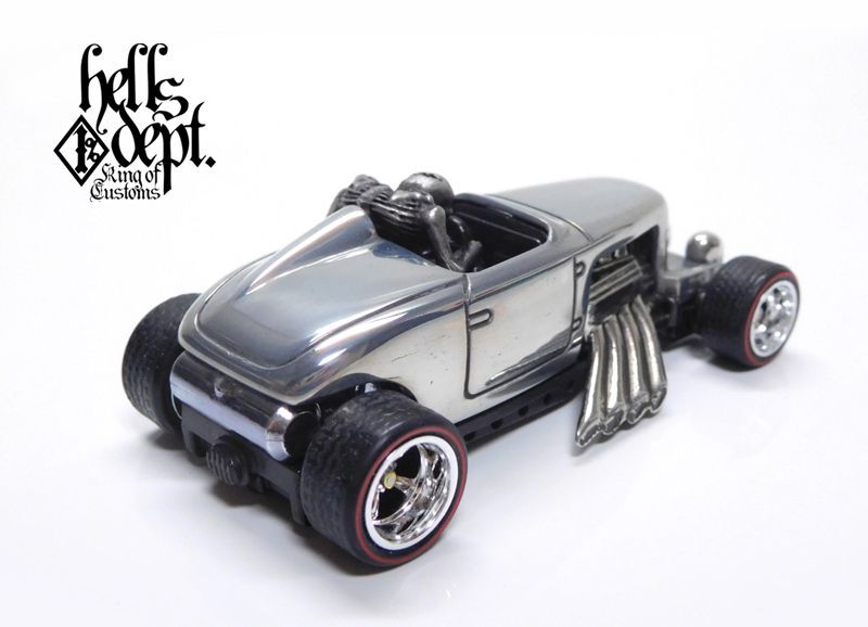 画像: HELLS DEPT 2023 - COVA MANUFACTURING FACTORY 【MAX STEEL with SKULL DRIVER (カスタム完成品）】CHROME/RR （送料サービス適用外）