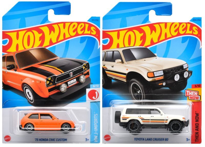 画像: 【仮予約】PRE-ORDER - 【 HOT WHEELS ベーシック 日本車4種セット(国内流通版/裏面日本語)】(11月初旬入荷予定）