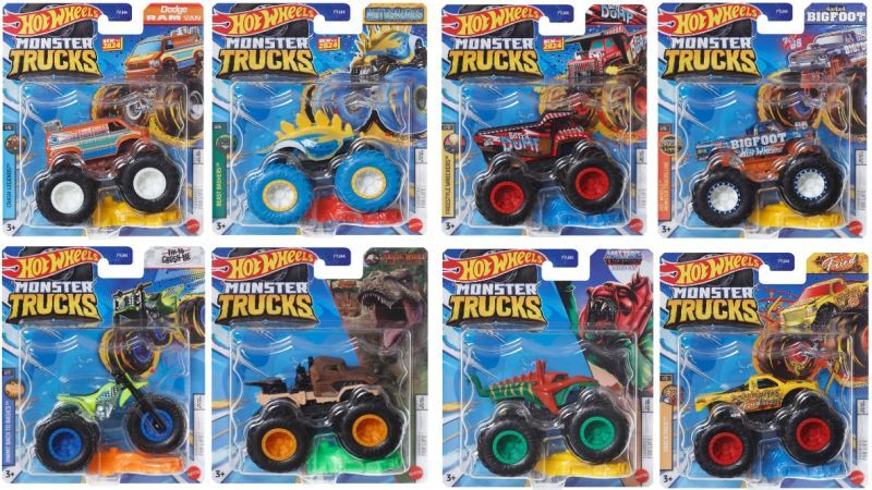 画像: 2024 HW MONSTER TRUCKS! 【Bアソート (8個入り）】