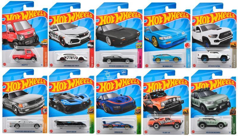 仮予約】PRE-ORDER - 【 HOT WHEELS ベーシック 10種セット(国内流通版