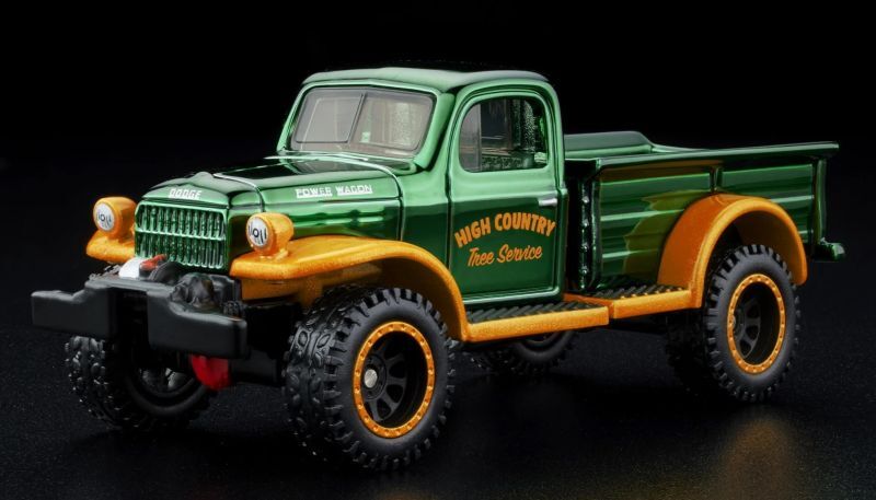 画像: 2023 RLC EXCLUSIVE "HOLIDAY CAR"【1952 DODGE POWER -WAGON(回転ギミックあり)】SPEC.GREEN/RR（予約不可）