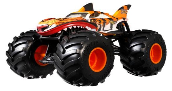 画像: 【仮予約】PRE-ORDER - 2024 HW MONSTER TRUCKS! 1/24サイズ【ビッグサイズ　タイガー・シャーク】(2024年3月上旬入荷予定）