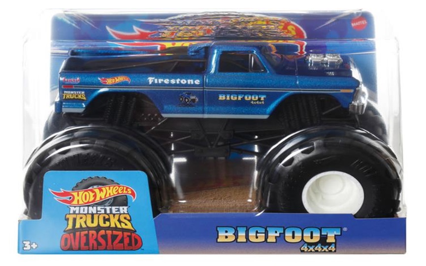 2024 HW MONSTER TRUCKS! 1/24サイズ【ビッグサイズ　ビッグフット】(2024年3月上旬入荷予定）