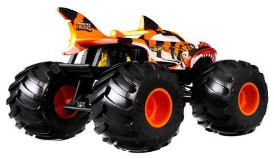 画像: 【仮予約】PRE-ORDER - 2024 HW MONSTER TRUCKS! 1/24サイズ【ビッグサイズ　タイガー・シャーク】(2024年3月上旬入荷予定）