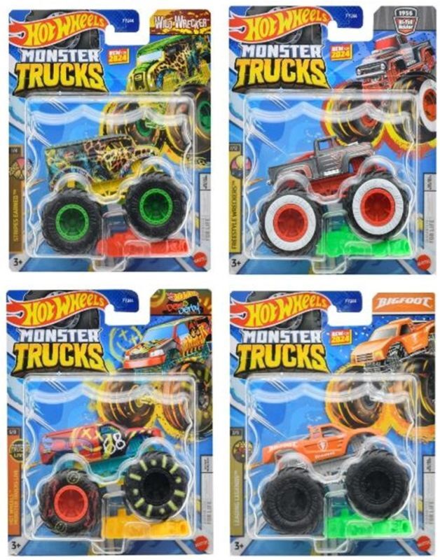 画像: 【仮予約】PRE-ORDER - 2024 HW MONSTER TRUCKS! 【Fアソート (8個入り）】(2024年5月上旬入荷予定）