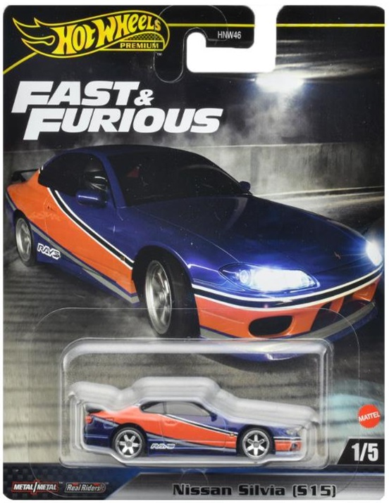 画像: 【仮予約】PRE-ORDER - 2024 HW FAST & FURIOUS (ワイルド・スピード) 【Bアソート5種セット】トヨタ ソアラ/日産シルビア (S15)/1969 フォード マスタング ボス 302/1972 フォード グラン トリノ スポーツ/BMW M3(2024年5月下旬入荷予定）