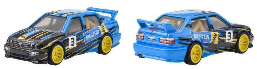 画像: 2024 HW CAR CULTURE "PREMIUM 2PACK" 【"BILSTEIN" フォルクスワーゲン ジェッタ MK3/ フォルクスワーゲン ID R】BLUE/RR