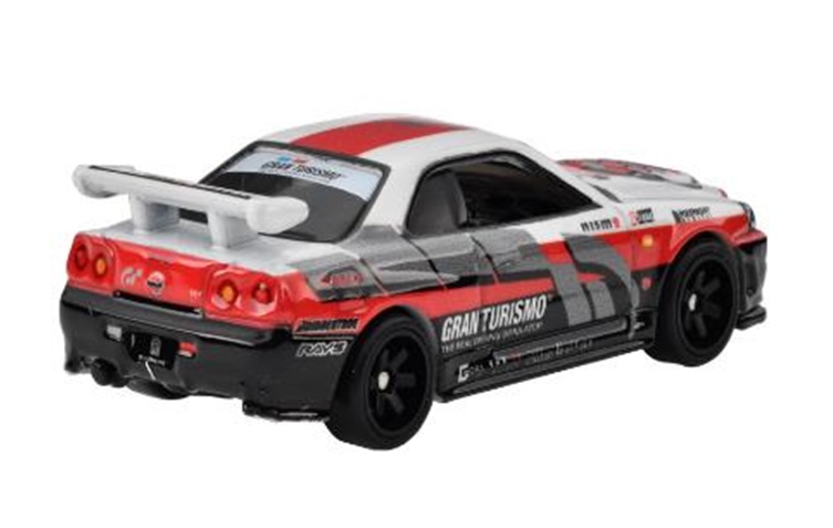 画像: 2024 POP CULTURE【"グランツーリスモ ” 日産スカイラインGT-R (BNR34)】WHITE/RR(2024年6月中旬入荷予定）(お一人様4点まで)