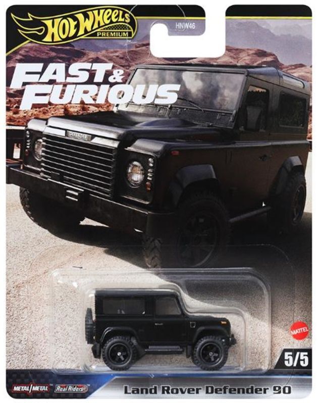 画像1: 2024 HW FAST & FURIOUS (ワイルド・スピード) 【ランドローバー ディフェンダー 90】BLACK/RR