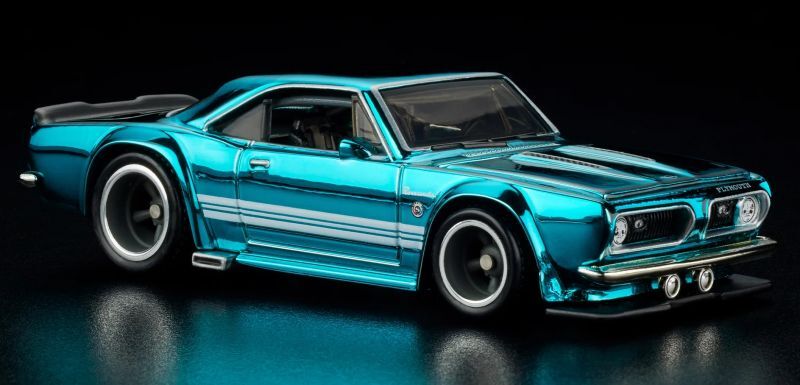 画像: 2024 RLC EXCLUSIVE【1968 CUSTOM PLYMOUTH BARRACUDA (フード開閉タイプ)】SPEC.TEAL/RR（予約不可）