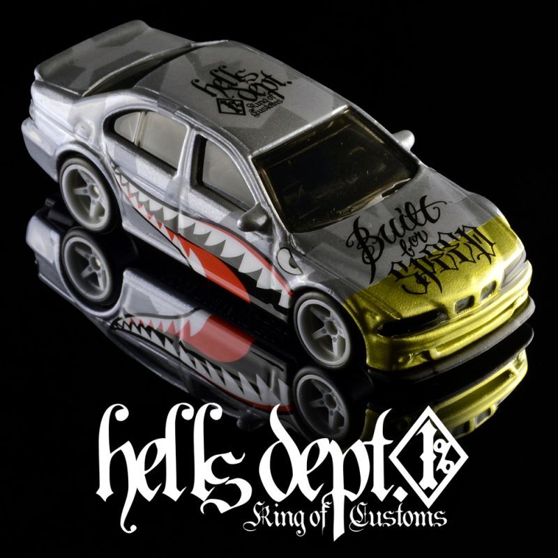 画像: HELLS DEPT 2024 - DOUBLE LOSER[S] 【Sharkmouth BMW M5 (カスタム完成品）】SILVER/RR （送料サービス適用外）