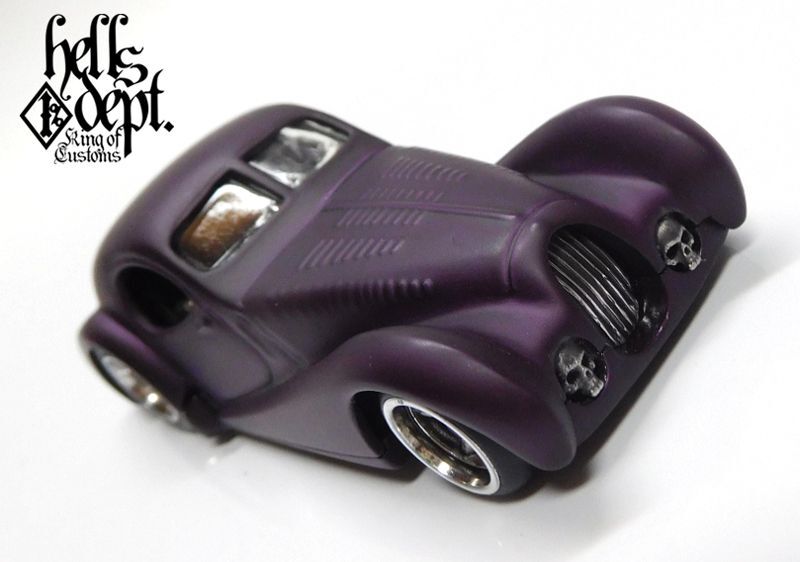 画像: HELLS DEPT 2024 - COVA MANUFACTURING FACTORY 【TALBOT LAGO with SKULL DRIVER (カスタム完成品）】FLAT MAROON/RR （送料サービス適用外）