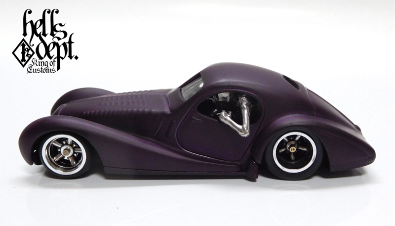 画像: HELLS DEPT 2024 - COVA MANUFACTURING FACTORY 【TALBOT LAGO with SKULL DRIVER (カスタム完成品）】FLAT MAROON/RR （送料サービス適用外）