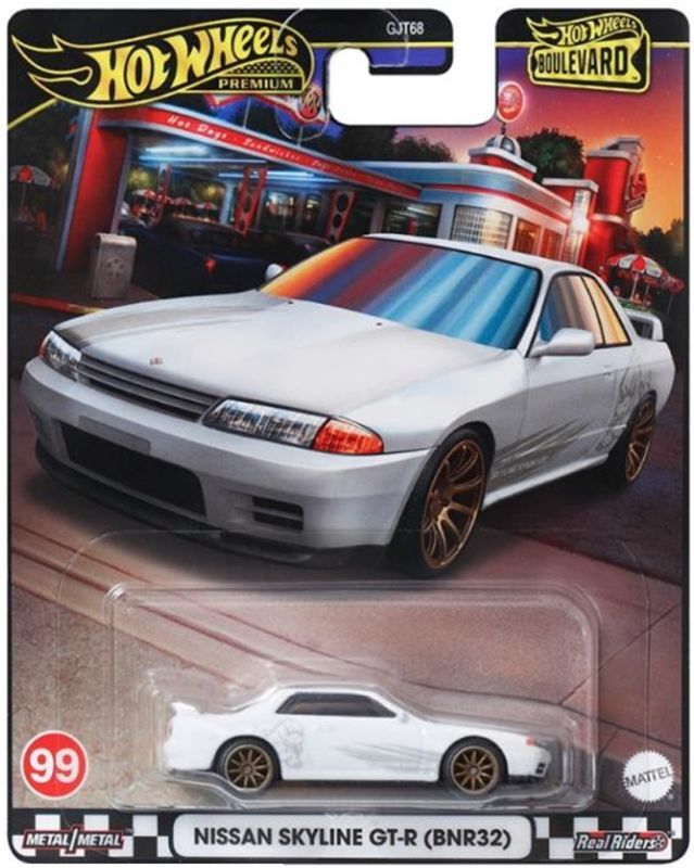 画像: 2024 HW BOULEVARD 【日産スカイライン GT-R (BNR32)】WHITE/RR