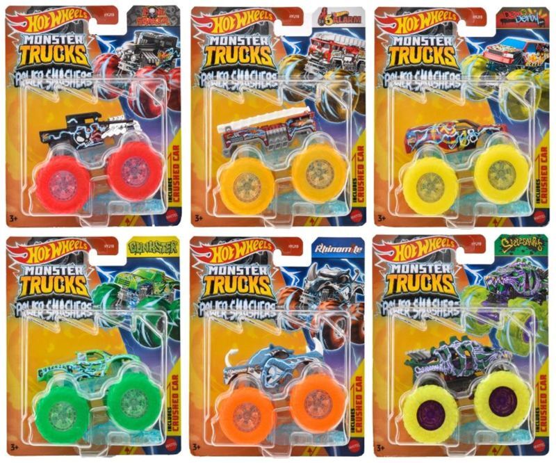 画像: 【仮予約】PRE-ORDER - 2024 HW MONSTER TRUCKS! 【パワースマッシャーズ 　Aアソート (6個入り）】(2024年7月中旬入荷予定）