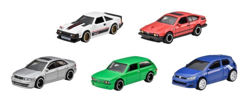 画像: 【仮予約】PRE-ORDER - 2024 HW CAR CULTURE 【ワールドツアー 5種セット】'82 トヨタ スープラ/アルファロメオ GTV6 3.0/フォルクスワーゲン ブラジリア/アウディ S4 クワトロ/フォルクスワーゲン ゴルフ Mk7 (2024年7月下旬入荷予定)