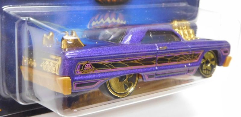 画像: 2024 HW HALLOWEEN 【'64 CHEVY IMPALA】PURPLE/SKULL WHEELS(予約不可）