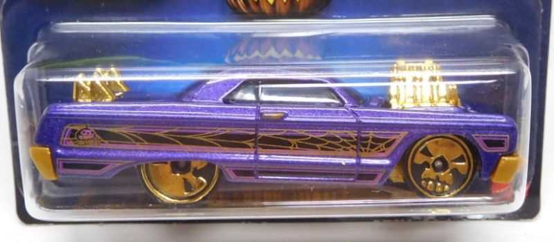 画像: 2024 HW HALLOWEEN 【'64 CHEVY IMPALA】PURPLE/SKULL WHEELS(予約不可）