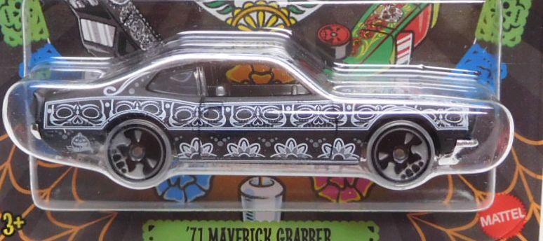 画像: 2023 HW HALLOWEEN 【'71 MAVERICK GRABBER】BLACK/SKULL WHEELS(予約不可）