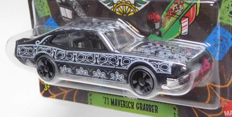 画像: 2023 HW HALLOWEEN 【'71 MAVERICK GRABBER】BLACK/SKULL WHEELS(予約不可）