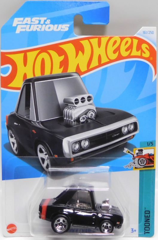 画像1: 【"FAST & FURIOUS" '70 DODGE CHARGER (TOONED)】BLACK/5SP