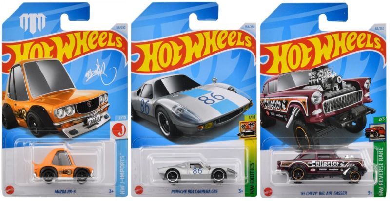 画像: 【仮予約】PRE-ORDER - 【 HOT WHEELS ベーシック 3種セット(国内流通版/裏面日本語)】(2024年8月初旬入荷予定）